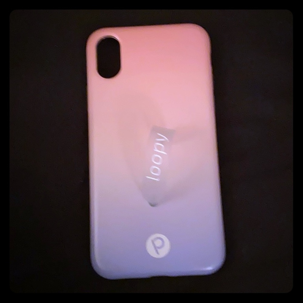 Loopy ombré sunset case for iPhone X/xs